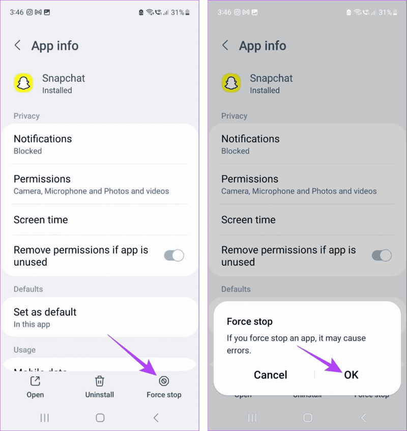 8 طرق لإصلاح عدم عمل أو عدم ظهور Snapchat My AI على تطبيق الهاتف - %categories