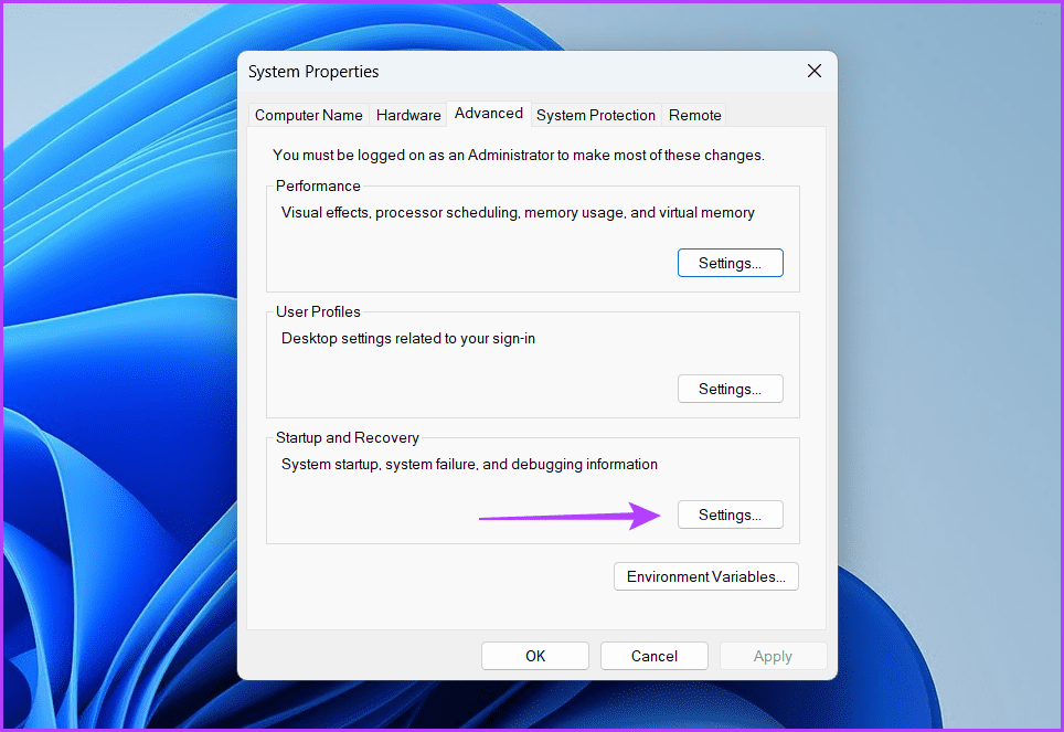 Startup-and-Recovery أفضل 5 طرق لإصلاح عدم ظهور خيار التمهيد المزدوج على Windows 11