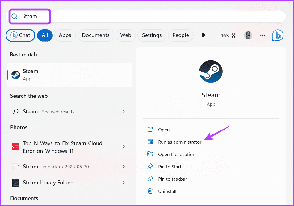 Steam-2 أفضل 5 طرق لإصلاح خطأ Steam Cloud على Windows 11