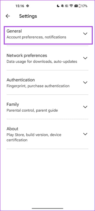 Tap-on-General-3 كيفية ترك البرنامج التجريبي Beta على متجر Google Play