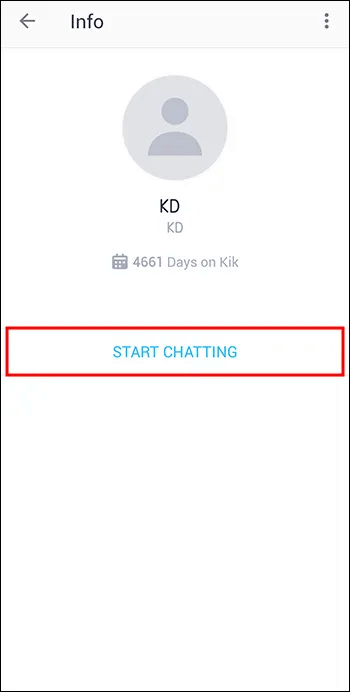 Tap-the-Start-chatting-option-in-blue كيفية الحصول على Ragebot في KIK