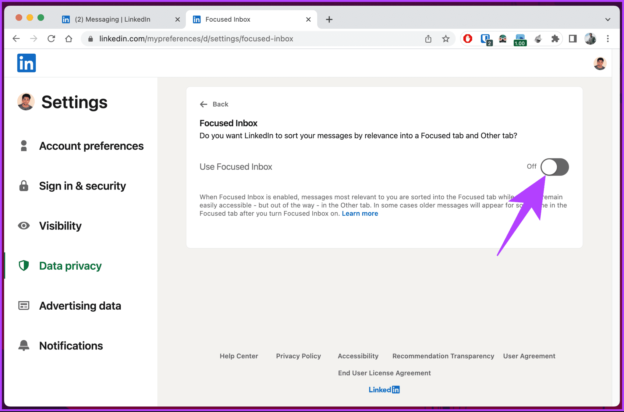 Turn-Off-Focused-Inbox-on-LinkedIn_12-2048x1352-1 كيفية إيقاف تشغيل البريد الوارد المركّز على LinkedIn