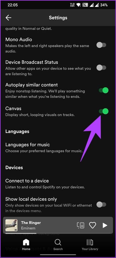 Turn-On-or-Off-Canvas-on-Spotify_2 كيفية تشغيل أو إيقاف تشغيل Spotify Canvas