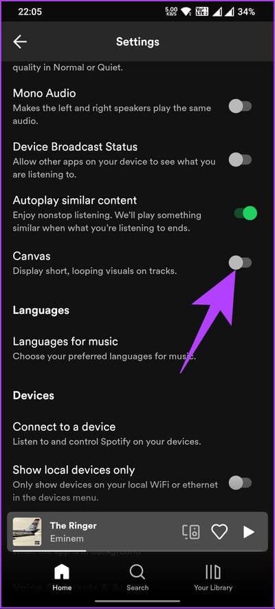 Turn-On-or-Off-Canvas-on-Spotify_7 كيفية تشغيل أو إيقاف تشغيل Spotify Canvas