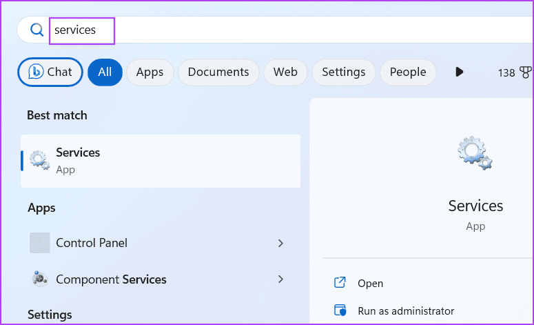 Tweak-Volume-Shadow-Copy-Service أفضل 8 طرق لإصلاح خطأ "استعادة النظام لم تكتمل بنجاح" على Windows
