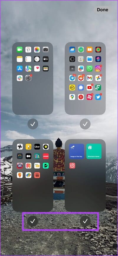 Uncheck-Pages أفضل 15 فكرة لتخطيط الشاشة الرئيسية على iPhone