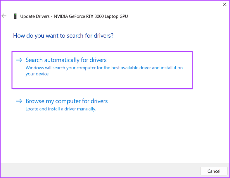 Update-the-GPU-Driver-3-1 أفضل 7 طرق لإصلاح خطأ "فشل nvlddmkm.sys" في Windows