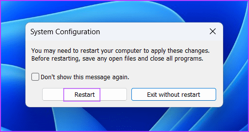 Use-Clean-Boot-to-Create-a-Restore-Point-4 أفضل 7 طرق لإصلاح خطأ "لا يمكن إنشاء نقطة استعادة 0x80042306" في Windows