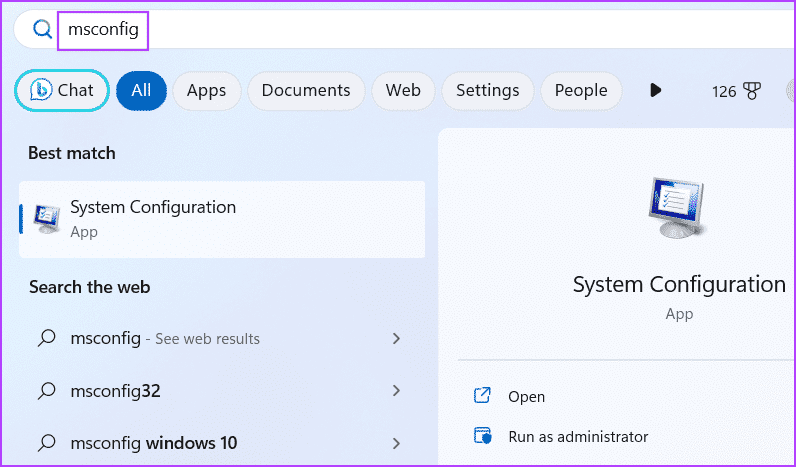 Use-Clean-Boot-to-Create-a-Restore-Point أفضل 7 طرق لإصلاح خطأ "لا يمكن إنشاء نقطة استعادة 0x80042306" في Windows