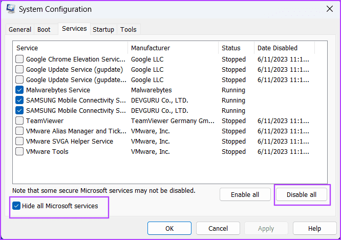 Use-System-Restore-in-Clean-Boot-Mode-3 أفضل 8 طرق لإصلاح خطأ "استعادة النظام لم تكتمل بنجاح" على Windows