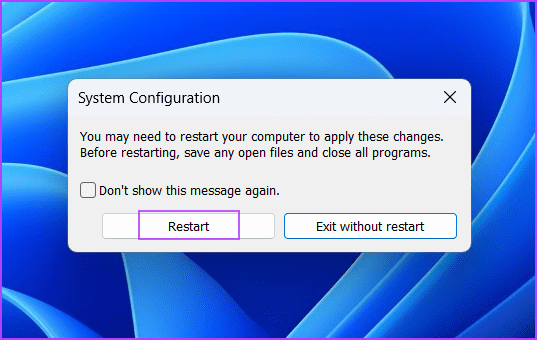 Use-System-Restore-in-Clean-Boot-Mode-5 أفضل 8 طرق لإصلاح خطأ "استعادة النظام لم تكتمل بنجاح" على Windows