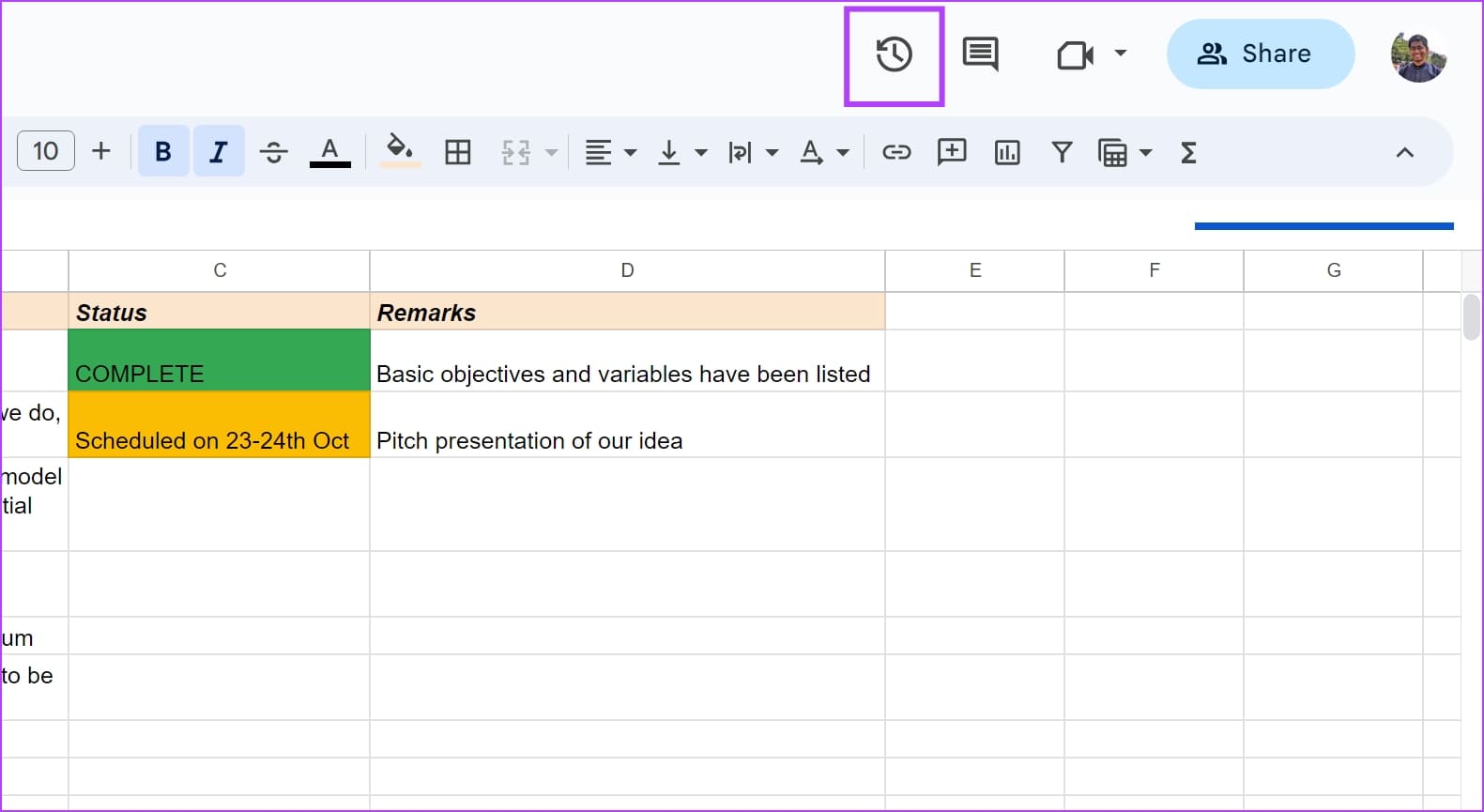 Version-History كيف ترى سجل التحرير في Google Sheets وماذا تفعل إذا لم تتمكن من ذلك