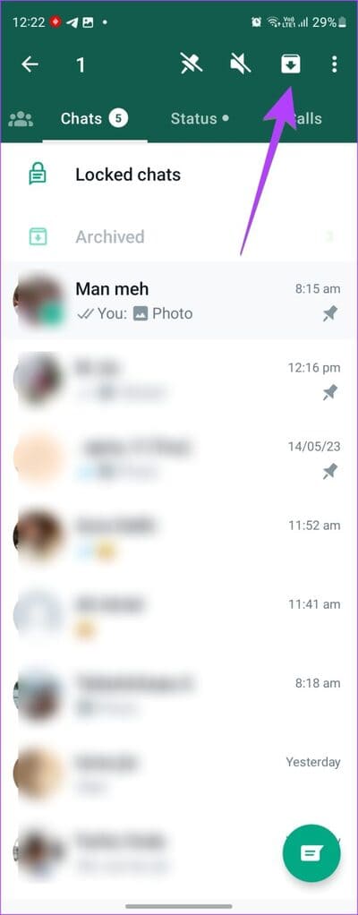 WhatsApp-View-Archived-Chats-601x1536-1 3 طرق لإيقاف تلقي رسائل WhatsApp دون حظر