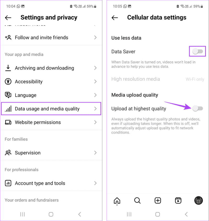 Why-Are-My-Instagram-Reels-Blurry-6 لماذا Instagram Reels ضبابية وكيفية إصلاح المشكل