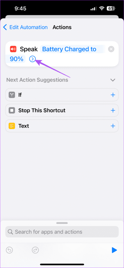 action-siri-automation-shortcuts-iphone-711x1536-1 أفضل 6 إصلاحات لعدم عمل الأتمتة في تطبيق Shortcuts على iPhone