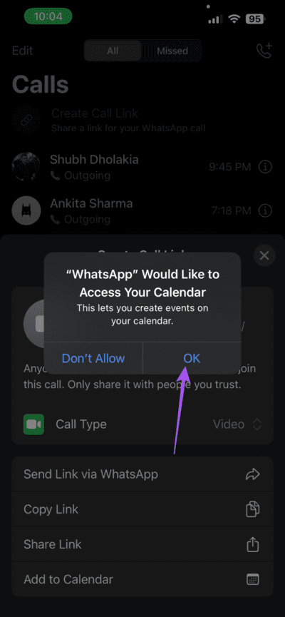 كيفية جدولة مكالمات WhatsApp في تطبيق Calendar على iPhone - %categories