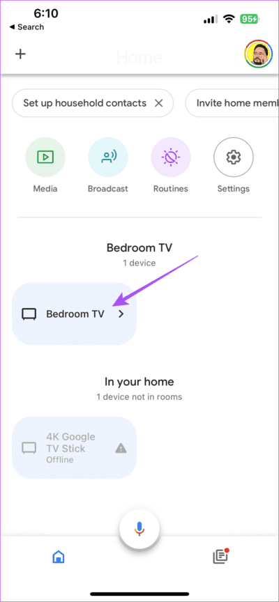 android-tv-google-home-app-711x1536-1 أفضل 6 إصلاحات لعدم تشغيل الموسيقى على مكبرات الصوت Google Home و Nest