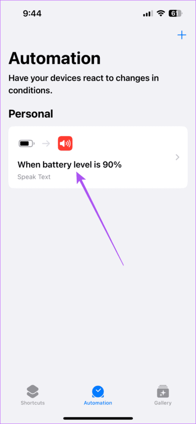 automation-shortcuts-iphone-711x1536-1 أفضل 6 إصلاحات لعدم عمل الأتمتة في تطبيق Shortcuts على iPhone