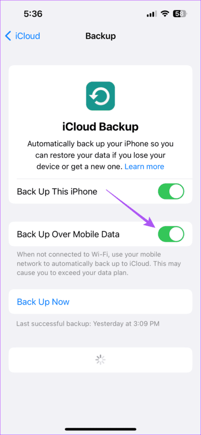 back-up-over-mobile-data-icloud-iphone-711x1536-1 كيفية إيقاف النسخ الاحتياطي التلقائي إلى iCloud على iPhone و iPad و Mac