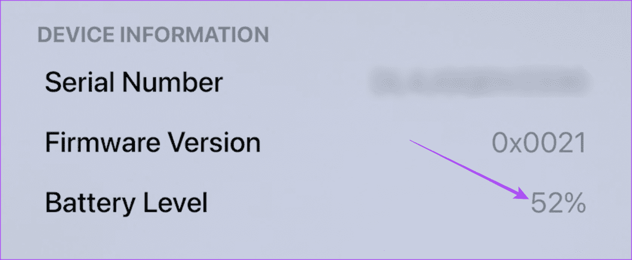battery-level-remote-apple-tv أفضل 6 إصلاحات لعدم عمل Siri على Apple TV