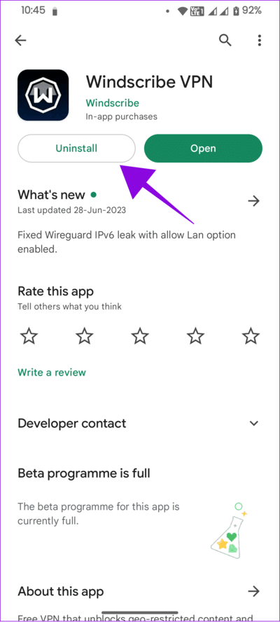choose-Uninstall-to-confirm 12 طريقة لإزالة رمز المفتاح على هاتف Android