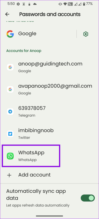 choose-WhatsApp-1 8 طرق لإصلاح عدم عرض أسماء جهات الاتصال على Whatsapp