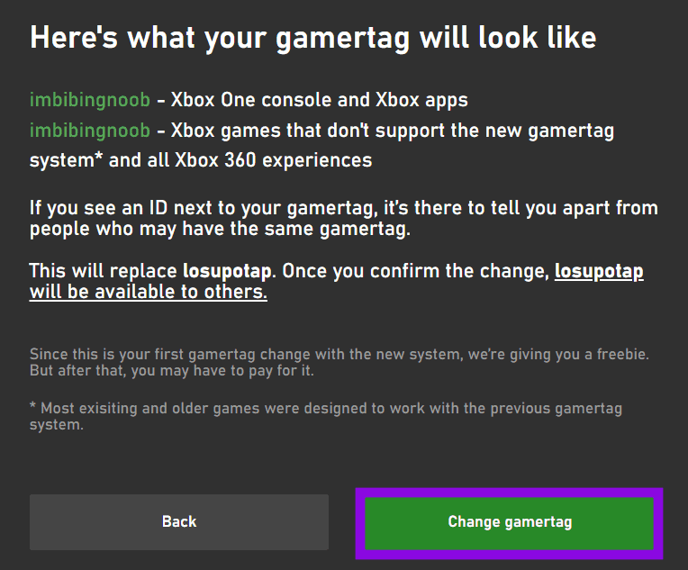 choose-change-gamertag كيفية تغيير اسمك على Fortnite باستخدام أي جهاز