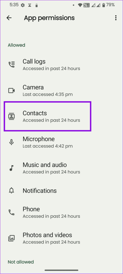 choose-contacts 8 طرق لإصلاح عدم عرض أسماء جهات الاتصال على Whatsapp