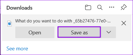choose-sasve-as-to-confirm كيفية استخدام Bing Image Creator لإنشاء صور AI رائعة