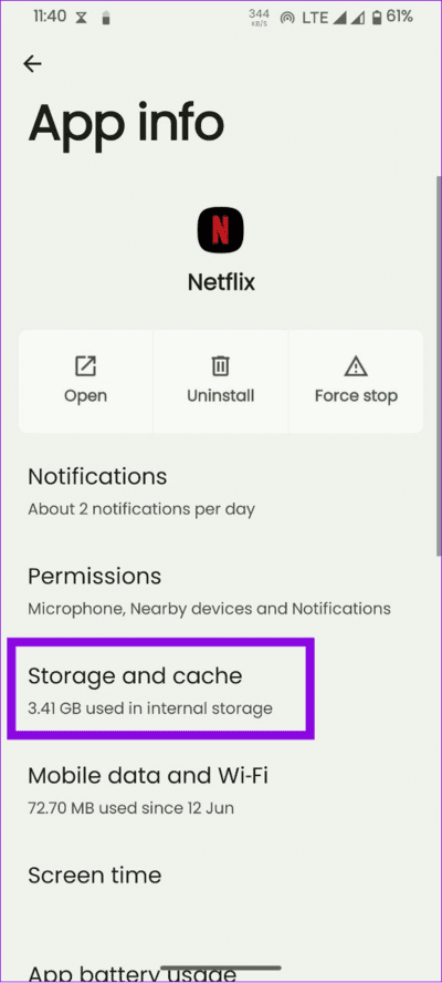 choose-storage-and-cache-1 لماذا يستمر Netflix في تسجيل الخروج و 7 طرق لإصلاح المشكلة