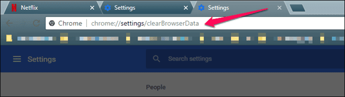 chrome-settings-clear-browser-cache_4d470f76dc99e18ad75087b1b8410ea9 Netflix لا يعمل على Chrome؟ إليك كيفية إصلاح هذه الأخطاء الستة
