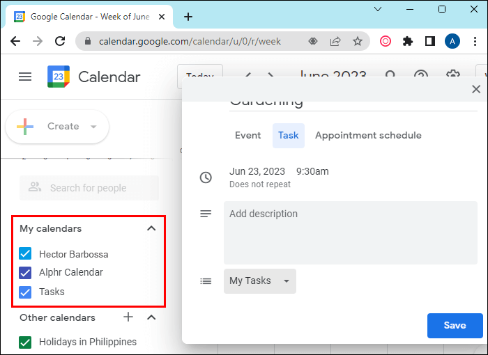 Google Calendar: كيفية إضافة تذكير - %categories
