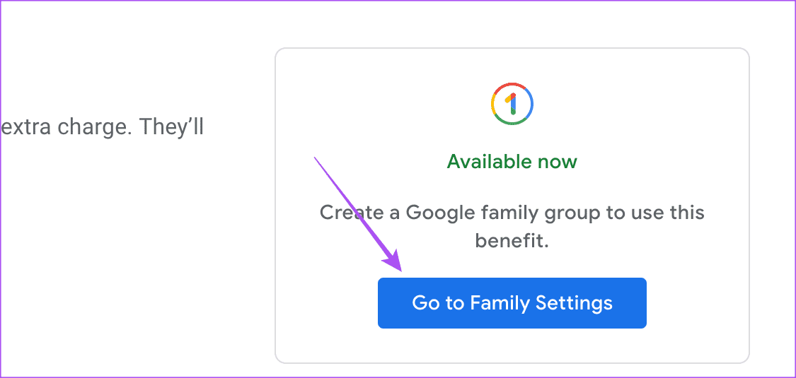go-to-family-settings-google-one كيفية مشاركة خطة تخزين Google One مع العائلة على الهاتف المحمول وسطح المكتب