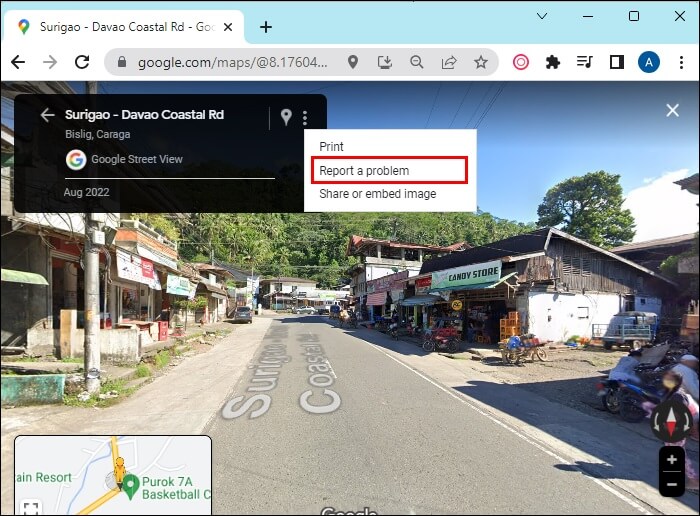 google-mao لماذا تظهر المنازل ضبابية على Google maps؟