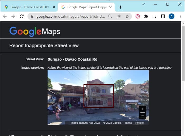 google-map-2 لماذا تظهر المنازل ضبابية على Google maps؟