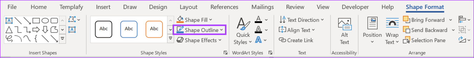 how-to-add-customize-delete-text-box-in-word-8-1536x189-1 كيفية إضافة وتخصيص وحذف مربع نص في Microsoft Word