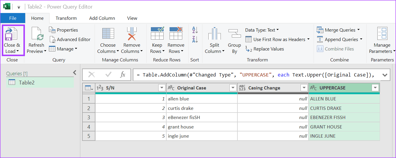 how-to-change-text-case-in-microsoft-excel-14 3 أفضل الطرق لتغيير حالة النصوص في Microsoft Excel