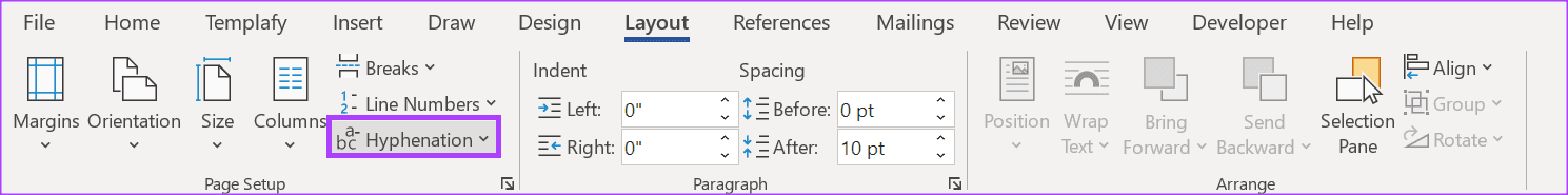 كيفية تمكين وتعطيل الواصلة على النص في Microsoft Word - %categories