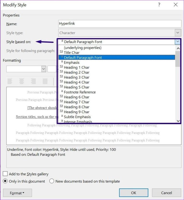 So formatieren Sie Hyperlinks in Microsoft Word | Das beste Zuhause