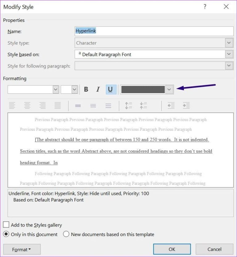 So formatieren Sie Hyperlinks in Microsoft Word | Das beste Zuhause
