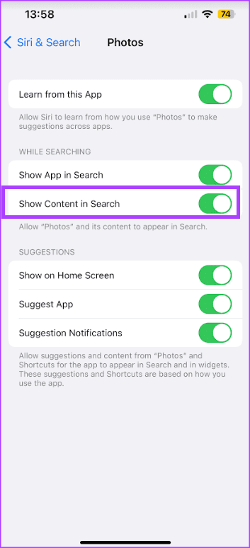 how-to-remove-photos-from-spotlight-search-on-iphone-5 كيفية إزالة الصور من نتيجة بحث Spotlight على iPhone