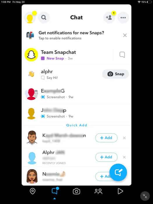 i3 كيفية التحقق من أعياد ميلاد أصدقائك على Snapchat