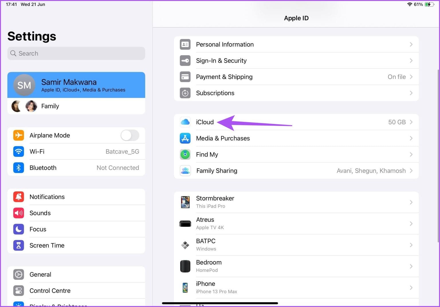 icloud-settings-ipad-1536x1073-1 كيفية إيقاف النسخ الاحتياطي التلقائي إلى iCloud على iPhone و iPad و Mac