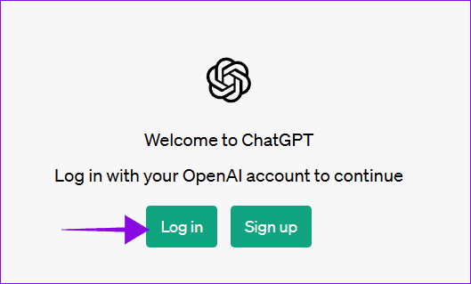 log-in-to-ChatGPT 11 طريقة لإصلاح خطأ "لم يتم العثور على المحادثة" في ChatGPT