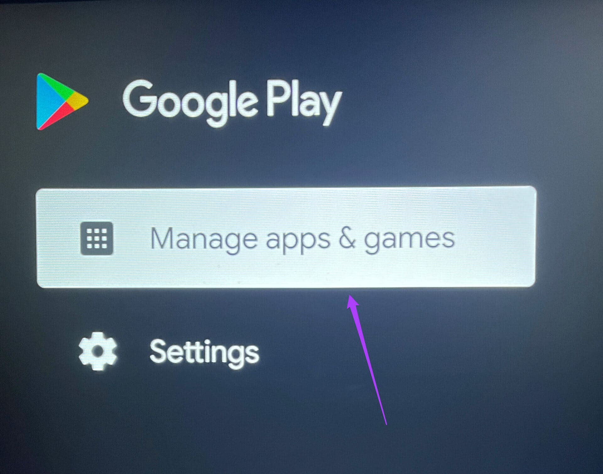 manage-apps-and-games-play-store-android-tv أفضل 7 إصلاحات عدم عمل Dolby Atmos في Netflix على Android TV