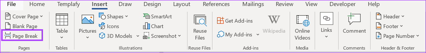 manage-manual-and-automatic-page-breaks-in-microsoft-word-2 كيفية إدارة فواصل الصفحات اليدوية والتلقائية في Microsoft Word