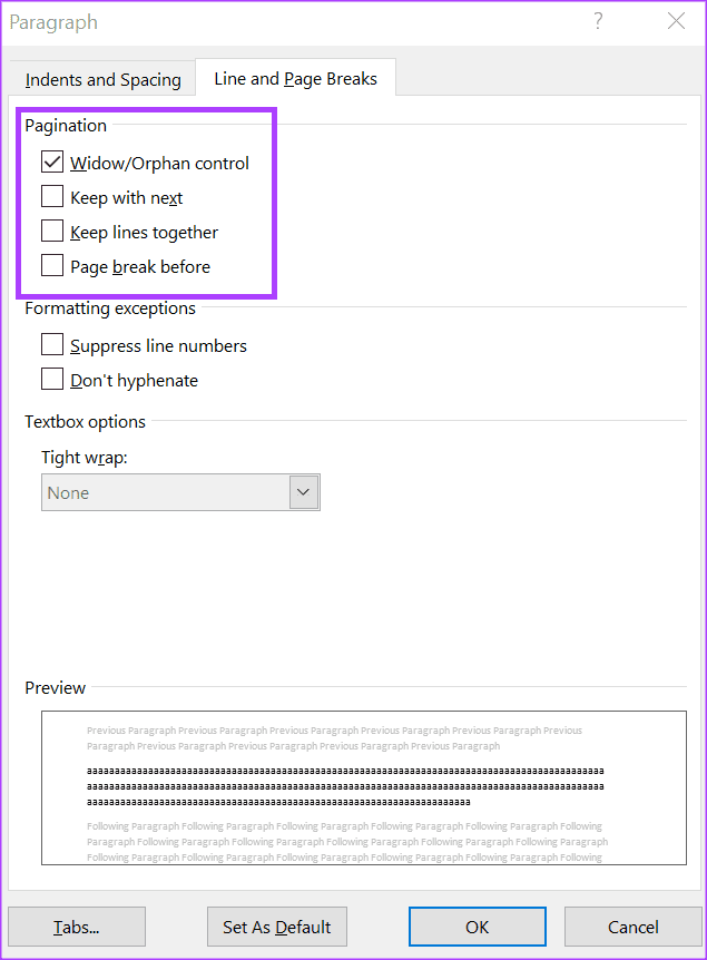 manage-manual-and-automatic-page-breaks-in-microsoft-word-8 كيفية إدارة فواصل الصفحات اليدوية والتلقائية في Microsoft Word