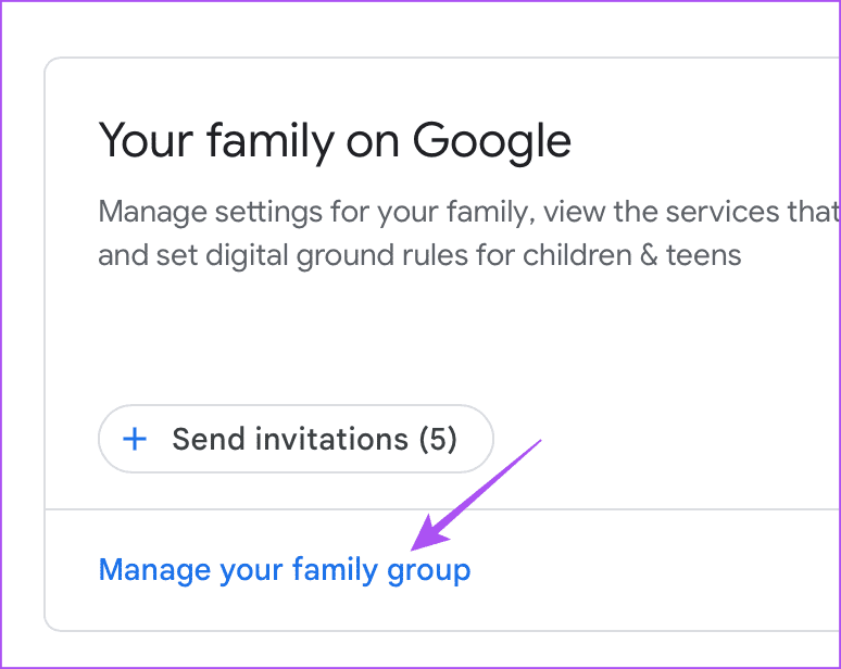 manage-your-family-group-google-account كيفية مشاركة خطة تخزين Google One مع العائلة على الهاتف المحمول وسطح المكتب