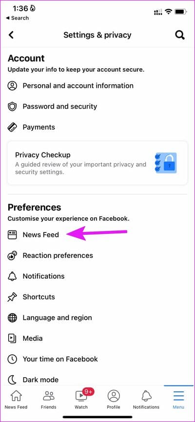 open-news-feed أفضل 5 طرق لتخصيص موجز الأخبار على Facebook