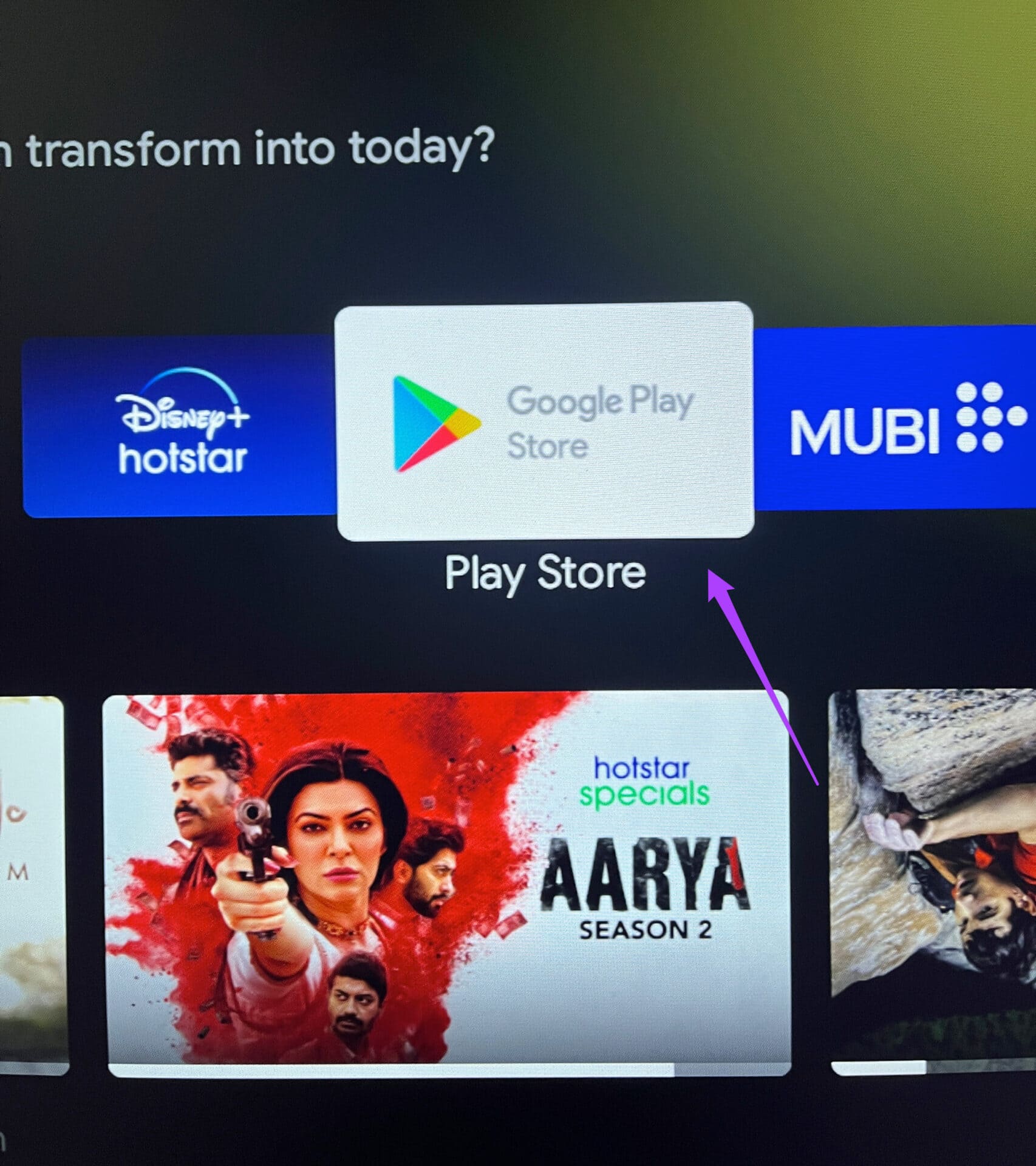 open-play-store-android-tv- أفضل 7 إصلاحات عدم عمل Dolby Atmos في Netflix على Android TV